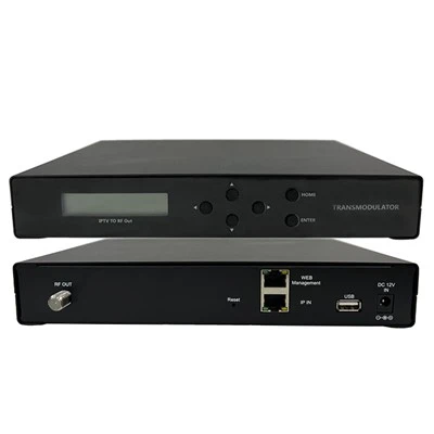 2 IP HD kouran sou yon sèl QAM