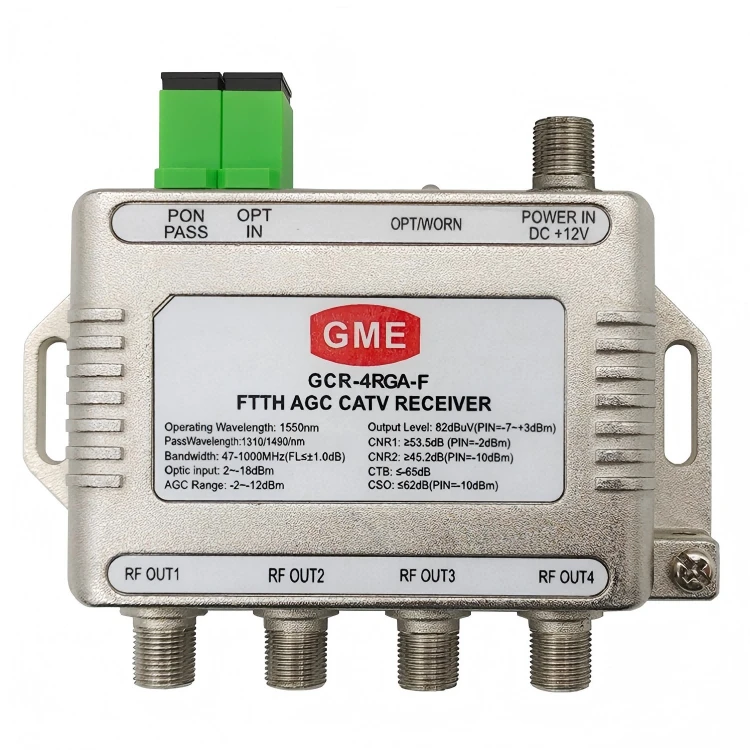 Ki sa ki senaryo yo aplikasyon nan FTTH AGC reseptè kab?