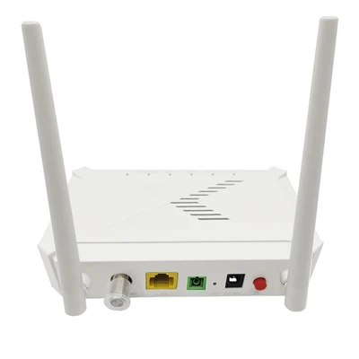 1GE WIFI 4 CATV ONU: Yon solisyon trip-jwe-wo jwe