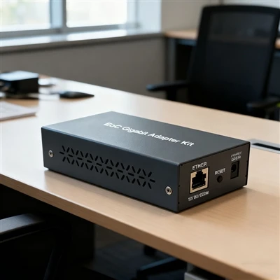 Twous adaptè EoC Gigabit vin chwa pi pito pou amelyorasyon rezo nan ansyen bi...