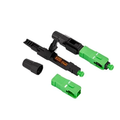 APC fib optik konektè rapid